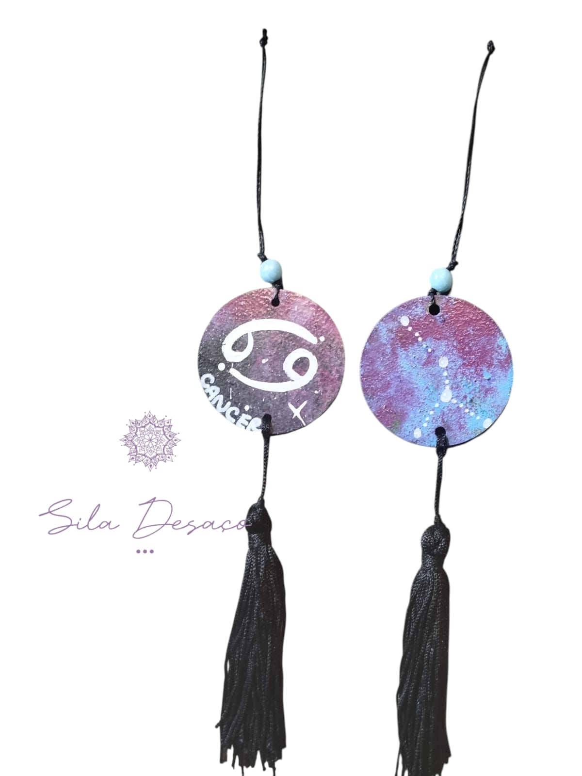 mandala para carro zodiaco cancer