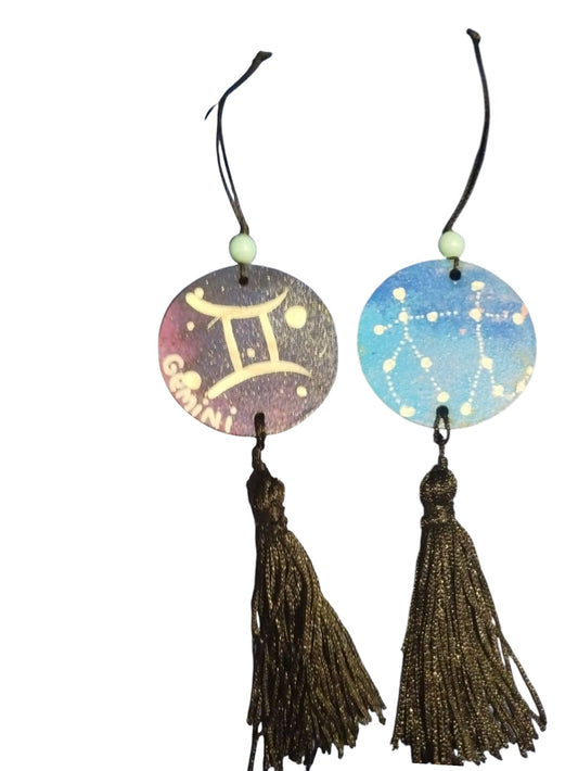 mandala para carro zodiaco gemeos
