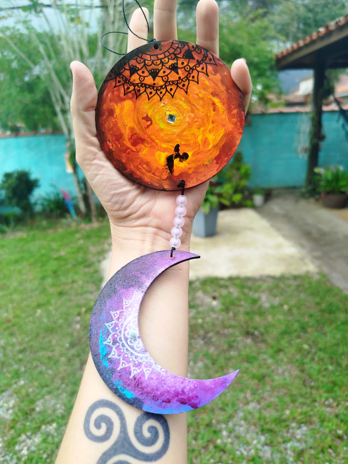 Móbile Sol e Lua