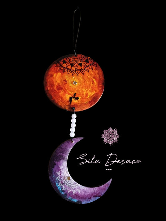 Móbile Sol e Lua