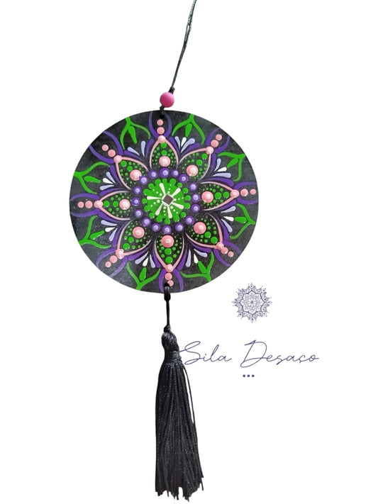 Mandala Pontilhismo Alegria
