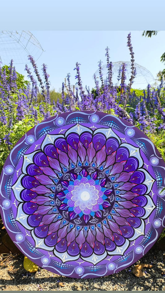 Mandala Luz violeta