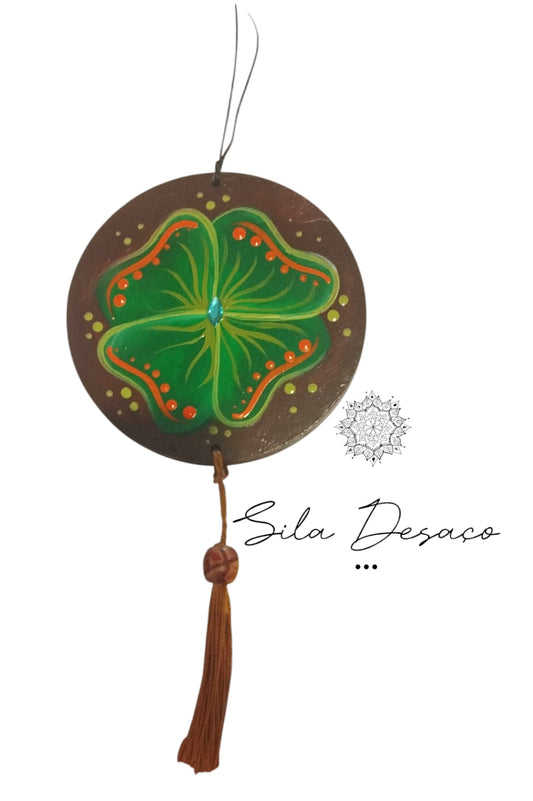 Mandala Trevo 4 folhas