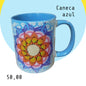 Caneca Primavera Azul claro
