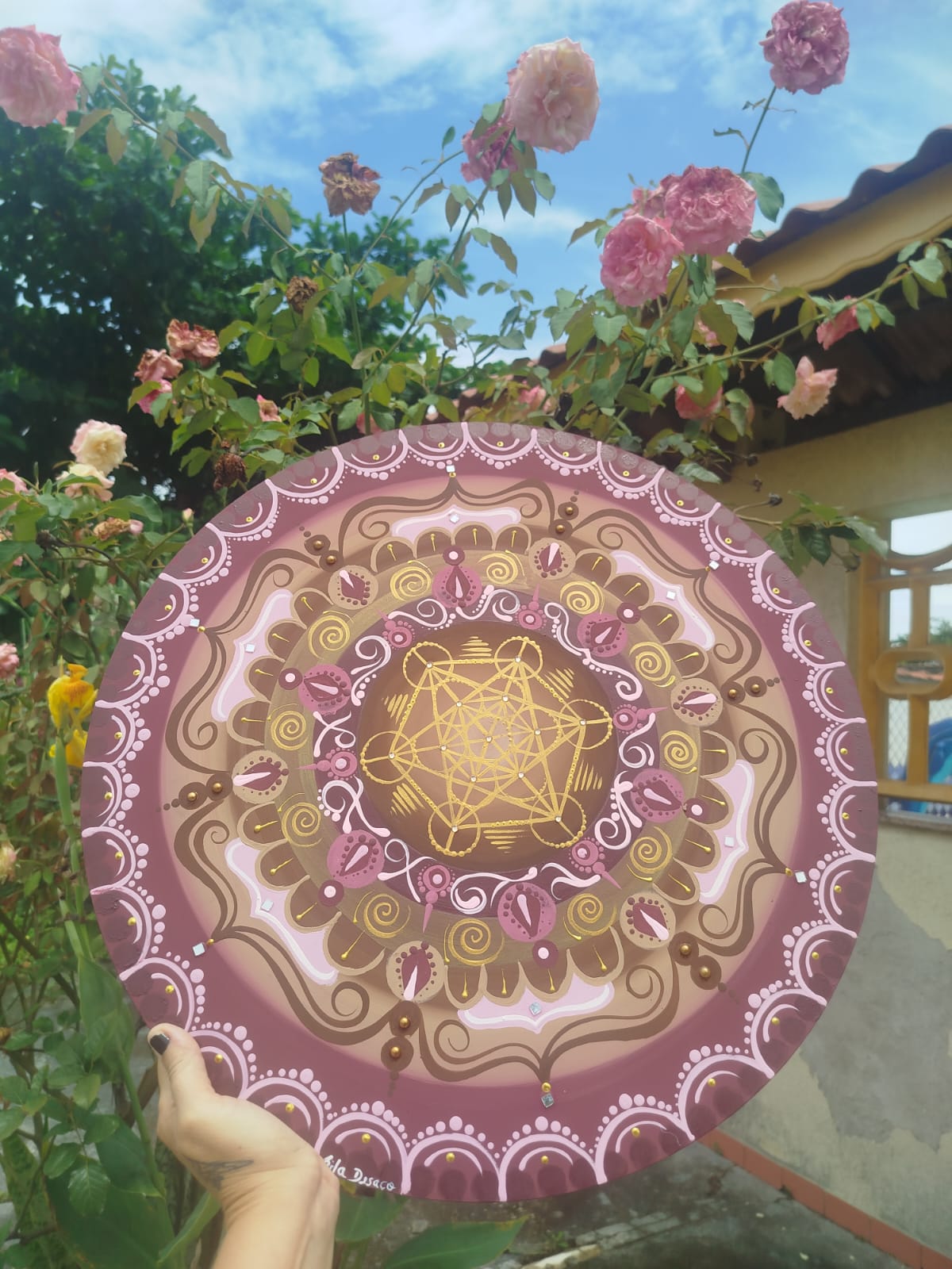 Mandala Cubo de metatron