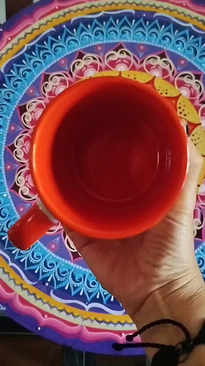Caneca Primavera Laranja