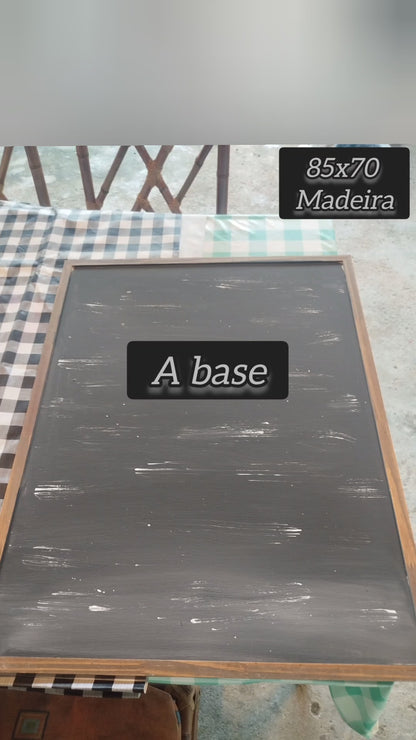 Quadro folhas outono