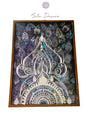 Quadro folhas outono